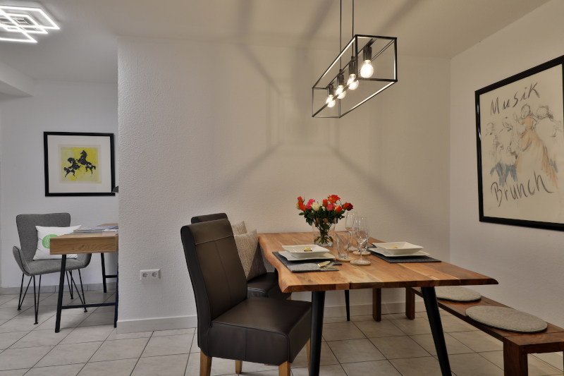 Esszimmer FeWo Waldmariechen Neresheim