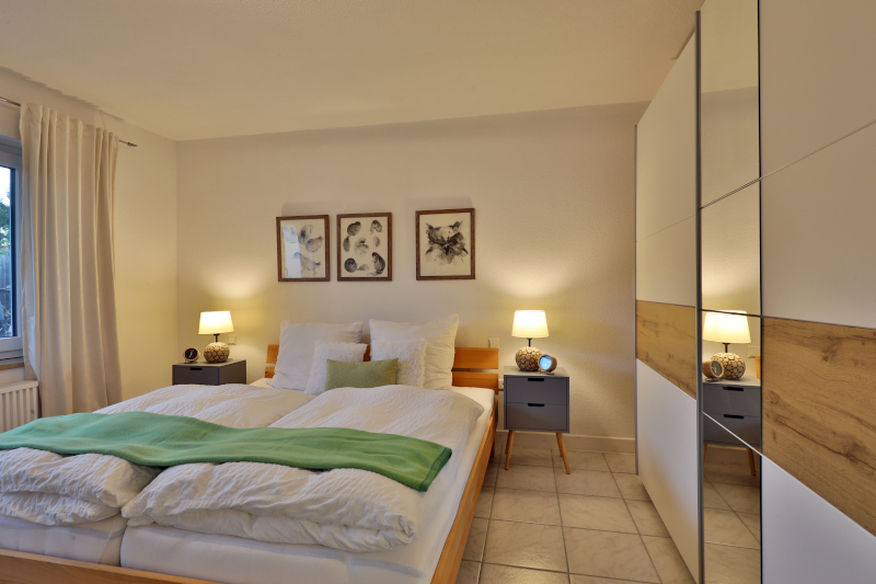 Schlafzimmer FeWo Waldmariechen Neresheim