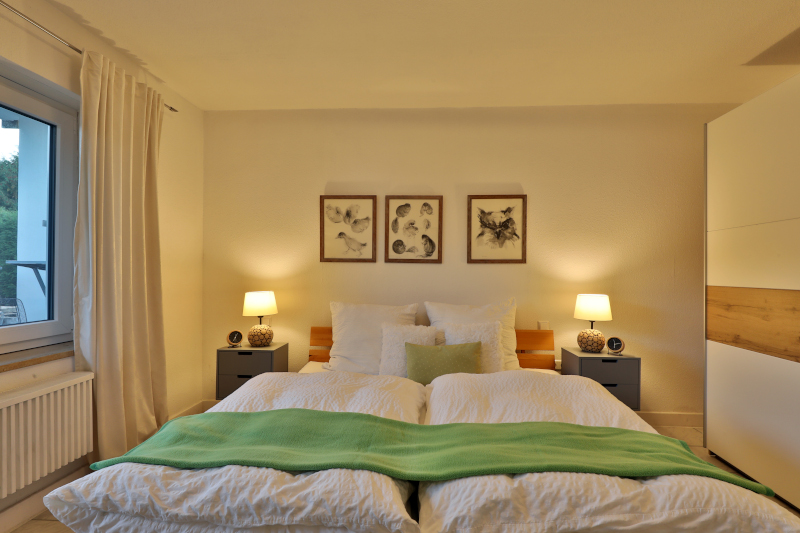 Schlafzimmer FeWo Waldmariechen Neresheim