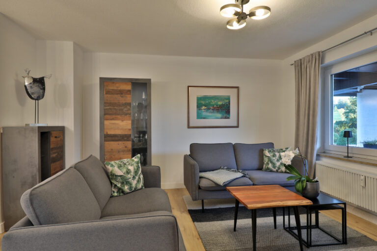 Wohnzimmer FeWo Waldmariechen
